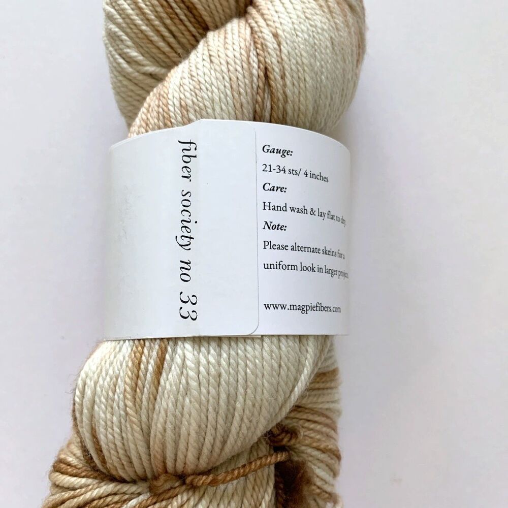 Magpie Fibers Swanky DK Yarn Merino Cashmere Fiber Society No. 33 - Picture 4 of 5